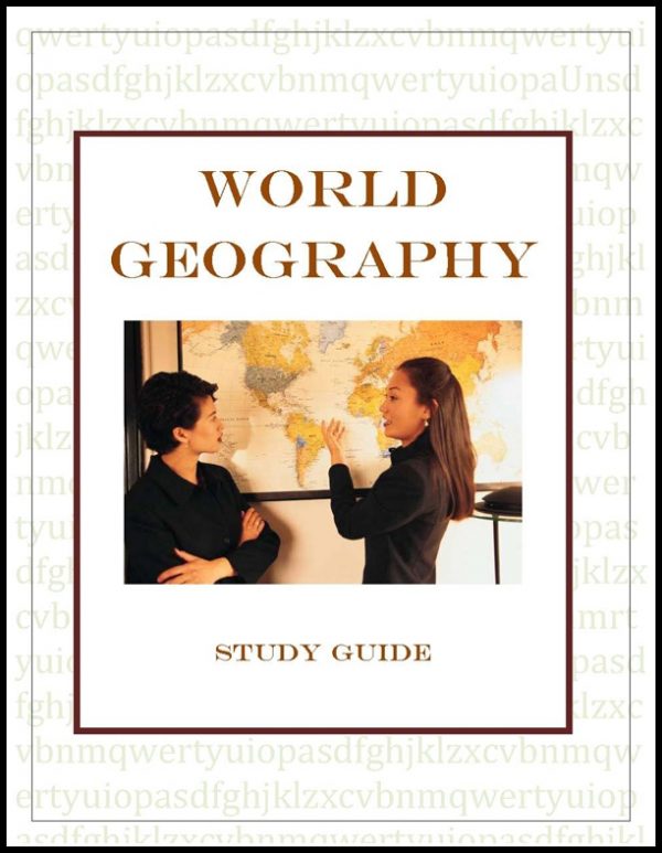 World Geography - Applied Scholastics Online