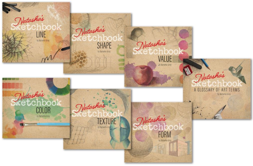 Natasha's Sketchbook - 7-book Set - Applied Scholastics Online